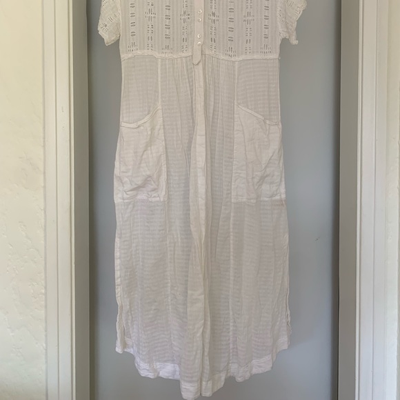 Free People Button Front Dress - Picture 3 of 8